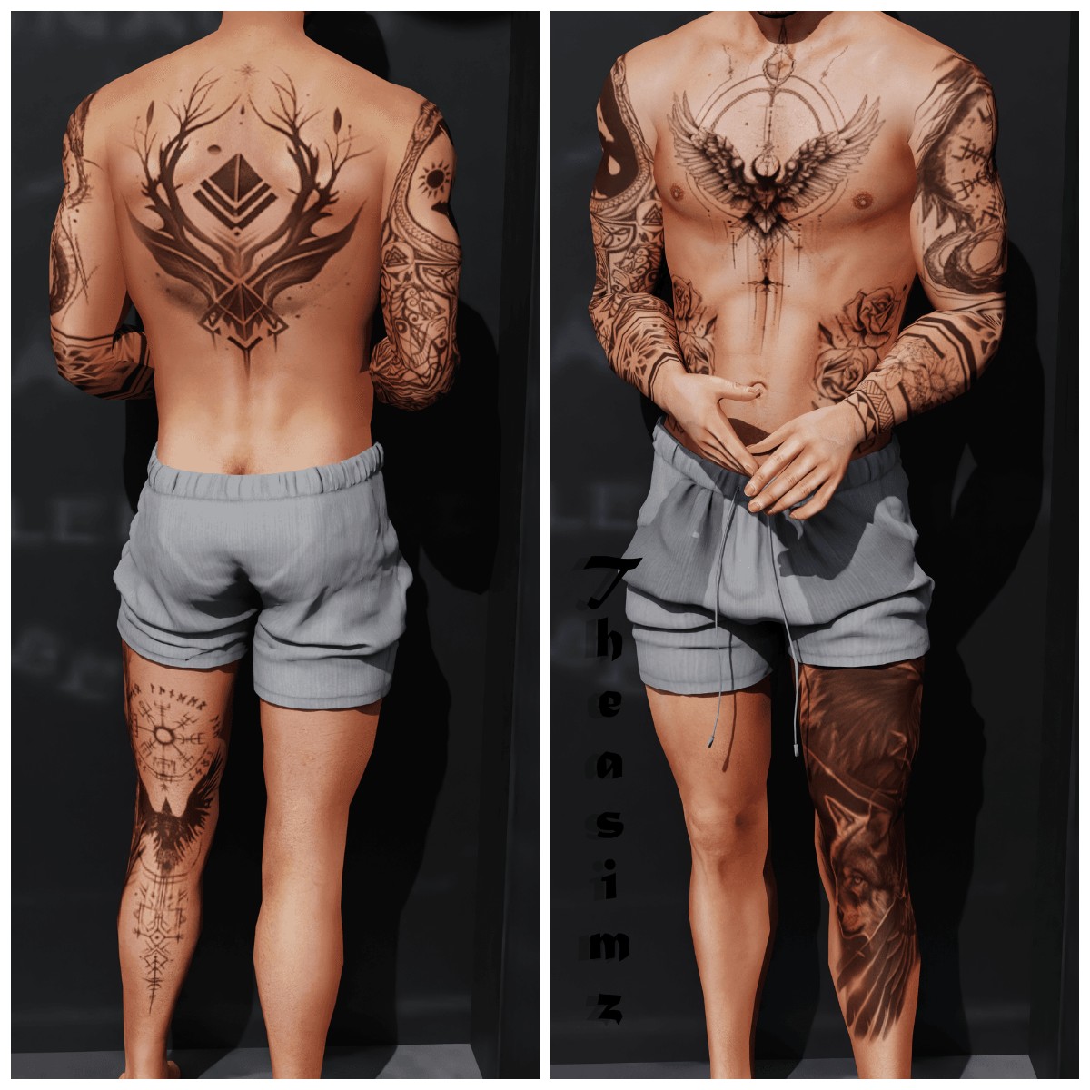 Тату Frank tattoo N17